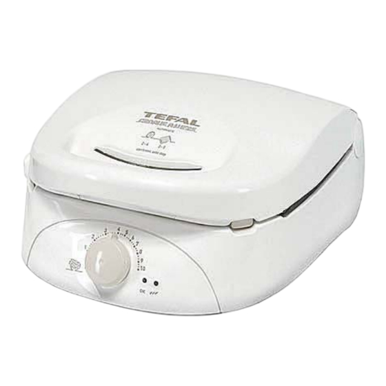 TEFAL SW3600 AUTOMATIQUE Mode D'emploi