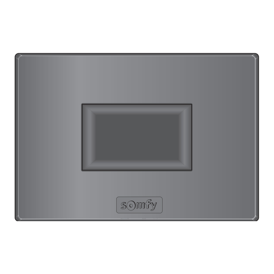 SOMFY PROTEXIAL Manuel D'installation