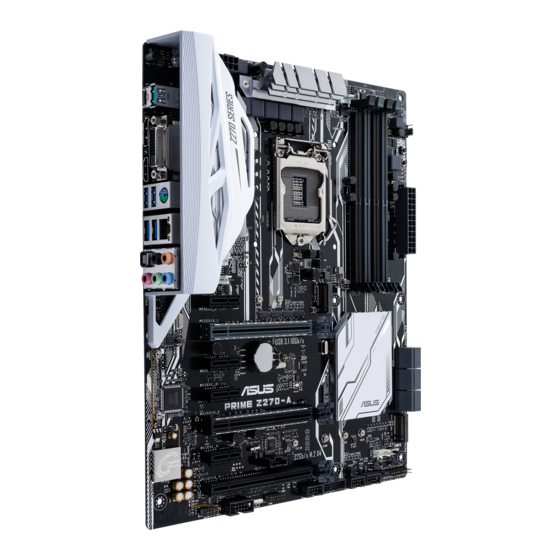 Asus PRIME Z270-A Manuels