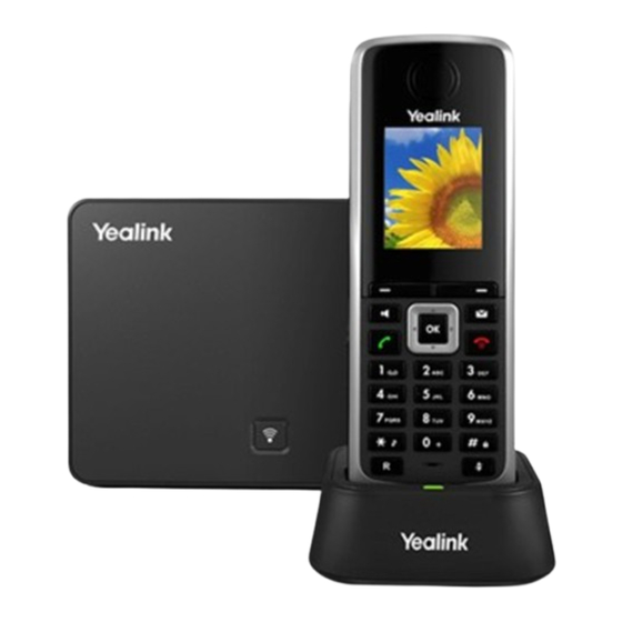 Proximus Yealink Dect W52P/H Mode D'emploi