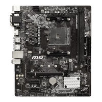 MSI B450M PRO-M2 MAX Manuel D'utilisateur