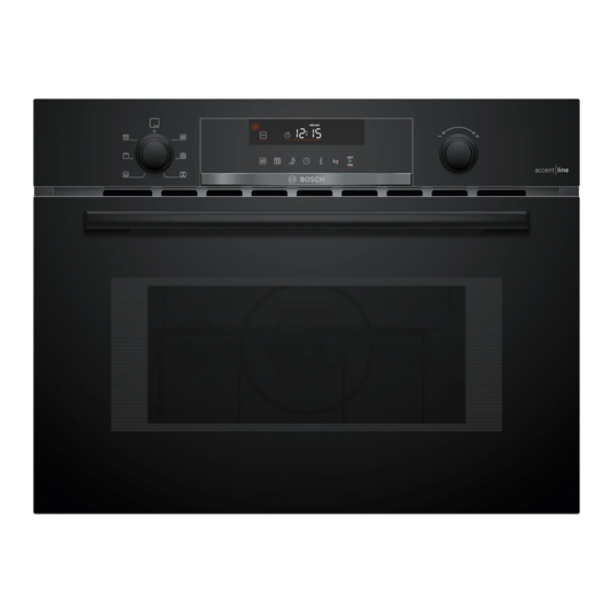 Bosch CMA485G2 Serie Manuel D'utilisation Et Notice D'installation
