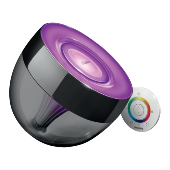 Philips LivingColors Iris Mode D'emploi