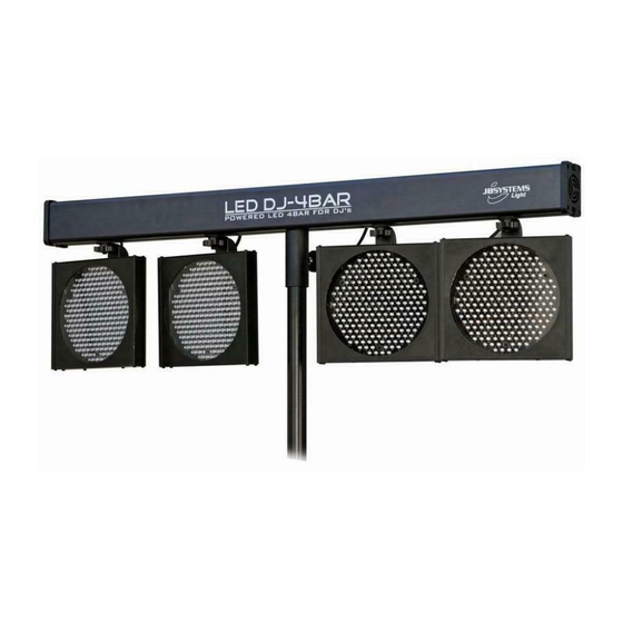 JB Systems Light LED DJ-BAR Manuels