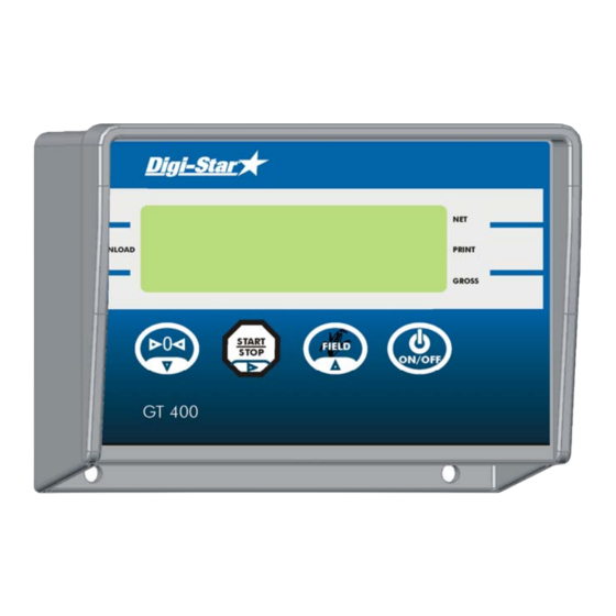 DIGI-STAR GT400 Manuel D'utilisation