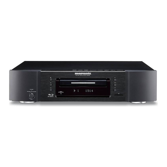 Marantz BD5004 Mode D'emploi