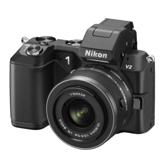 Nikon 1 v2 Manuel D'utilisation
