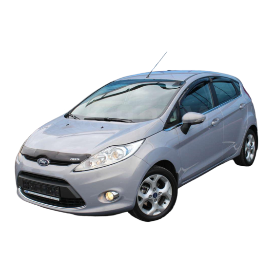 Ford Fiesta 2011 Manuel De L'utilisateur