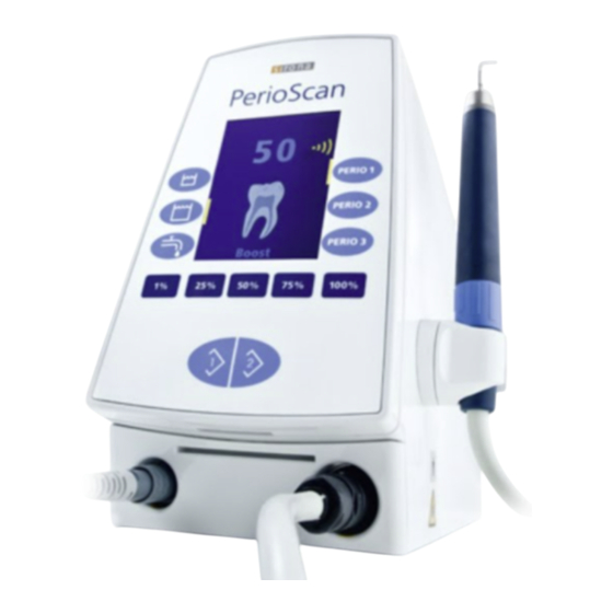 Sirona PerioScan Notice D'utilisation