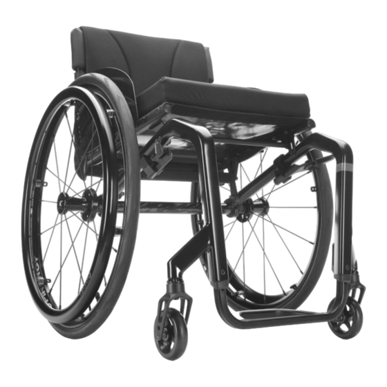 Küschall K-Series Manuel D'utilisation
