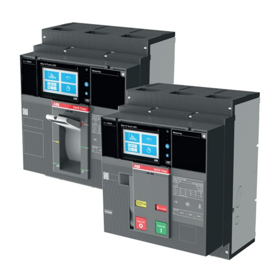 ABB SACE Tmax XT Serie Instructions D'installation