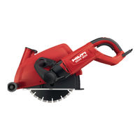 Hilti DCH 300 Mode D'emploi