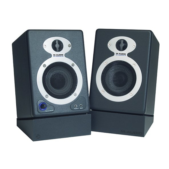 M-Audio StudioPro 3 Guide De L'utilisateur