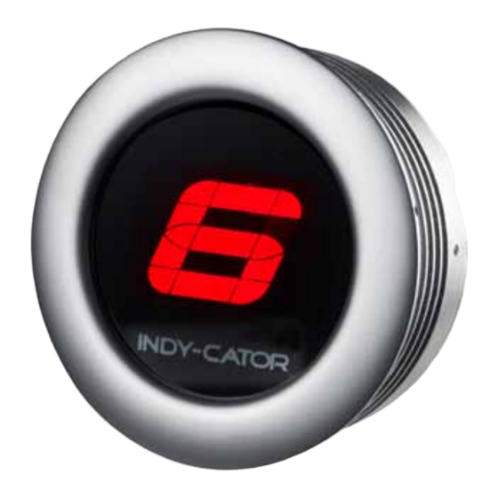 GASLOCK INDY-CATOR-DASH Mode D'emploi