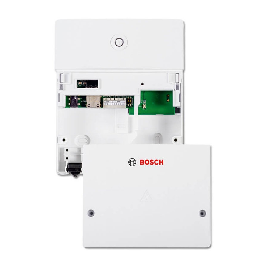 Bosch Junkers MB LAN Notice D'installation