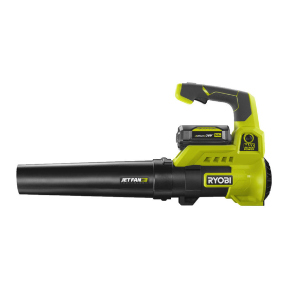 Ryobi RY36BLA Traduction De La Notice Originale