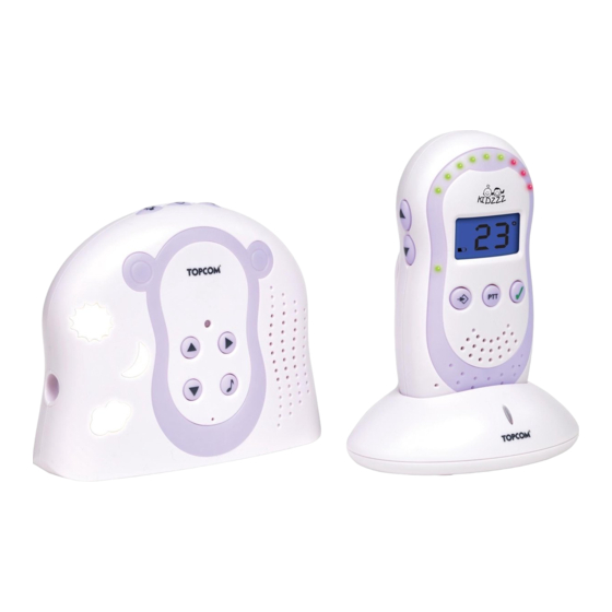 Topcom KIDZZZ BABYTALKER 2500 Manuel D'utilisateur