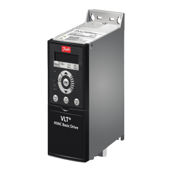 Danfoss VLT HVAC Basic Drive FC 101 Manuel D'utilisation