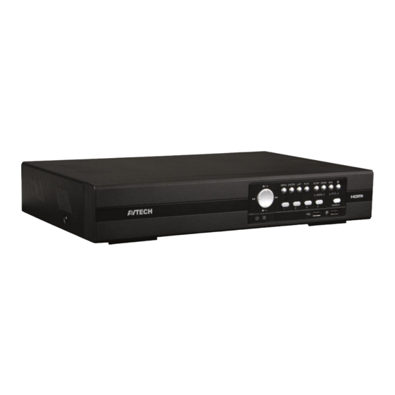 Velleman DVR4T1 Guide D'installation Rapide