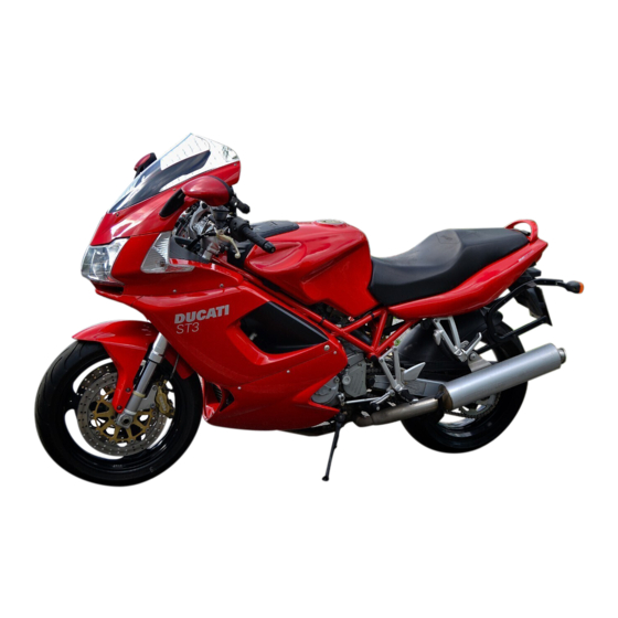 Ducati SPORT TOURING ST3 2007 Manuels