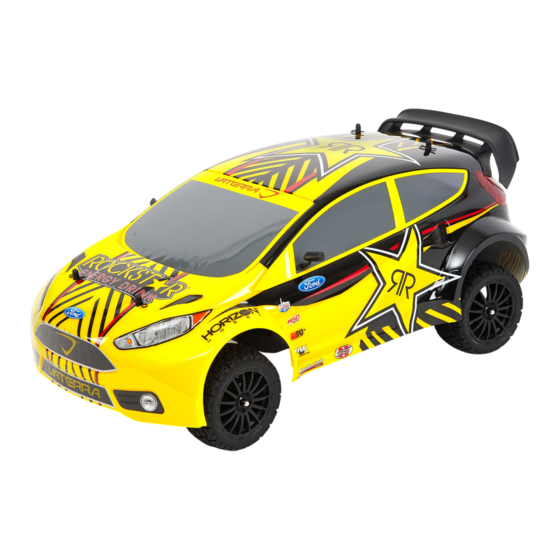 Horizon Hobby FORD FIESTA RALLYCROSS 4WD RTR Mode D'emploi