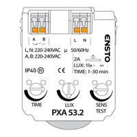 ensto PXA53.2 Instructions