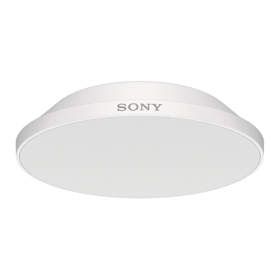 Sony MAS-A100 Mode D'emploi