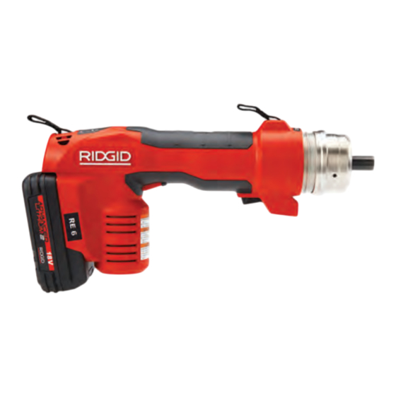 RIDGID RE 6 Mode D'emploi