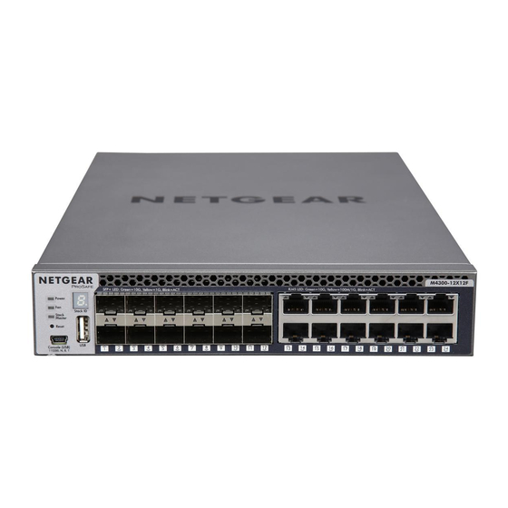 NETGEAR M4300 Série Guide D'installation