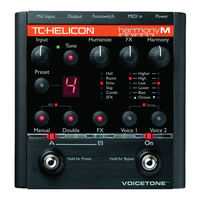 TC-Helicon VOICETONE harmonyM Mode D'emploi