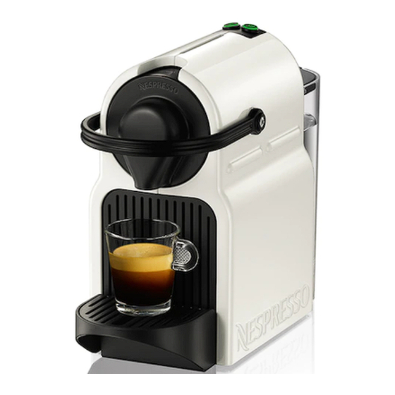 Nespresso INISSIA C40 Mode D'emploi