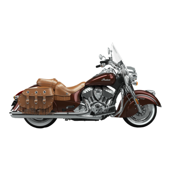 Indian Motorcycle Indian Vintage Dark Horse 2021 Manuel D'utilisation