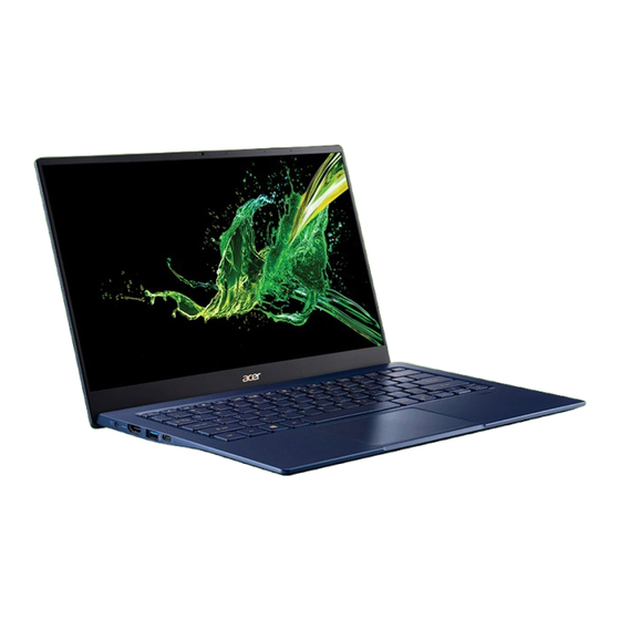 Acer Swift 5 SF514-54T Serie Manuel D'utilisation