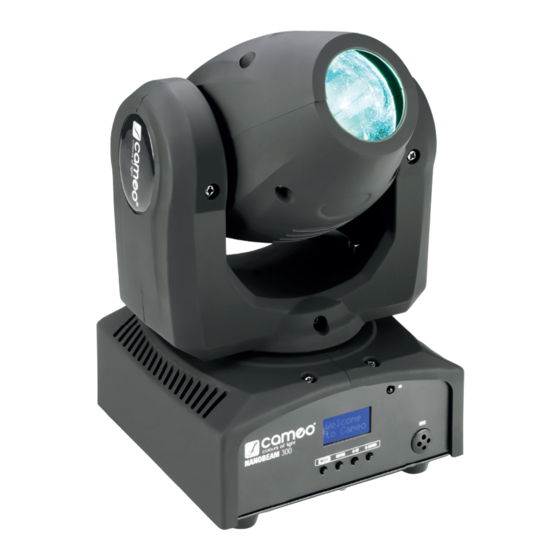 Cameo NANO BEAM 300 Manuel D'utilisation