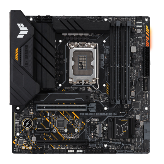 Asus TUF GAMING B660M-PLUS WIFI Mode D'emploi