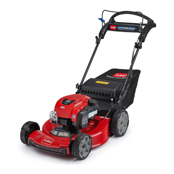 Toro 21772 Manuel De L'utilisateur