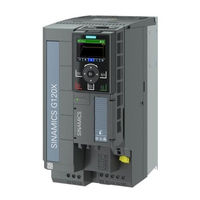 Siemens SINAMICS G120X 380 V CA Instructions De Service