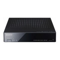 Sony SMP-N100 Mode D'emploi