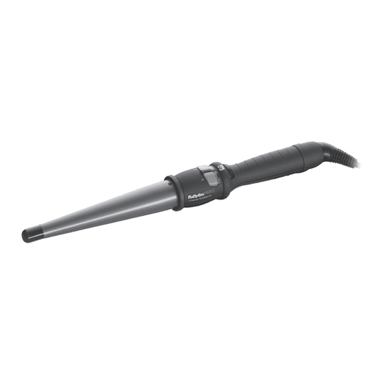 BaByliss PRO Titanium Tourmaline BAB2281TTE Mode D'emploi