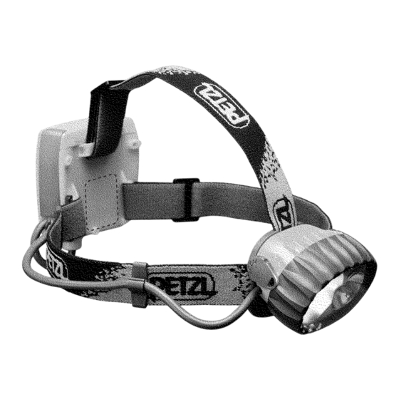 Petzl DUO E60 Manuel D'utilisation