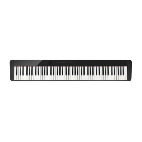 Casio Privia PX-S1000 Guide De Connexion