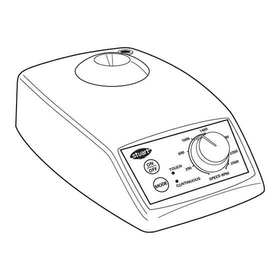 Bibby Scientific Stuart SA7 Manuel D'utilisation