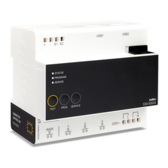 Module de mesure de la consommation électrique (3 canaux) pour Niko Home  Control