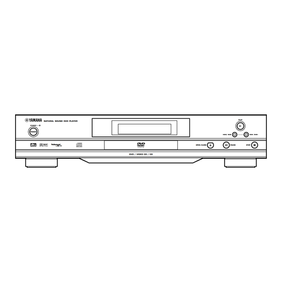 Yamaha DVD-S520 Mode D'emploi