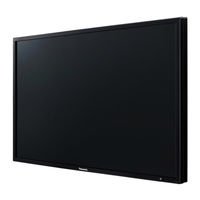 Panasonic TH-42LF20E Mode D'emploi