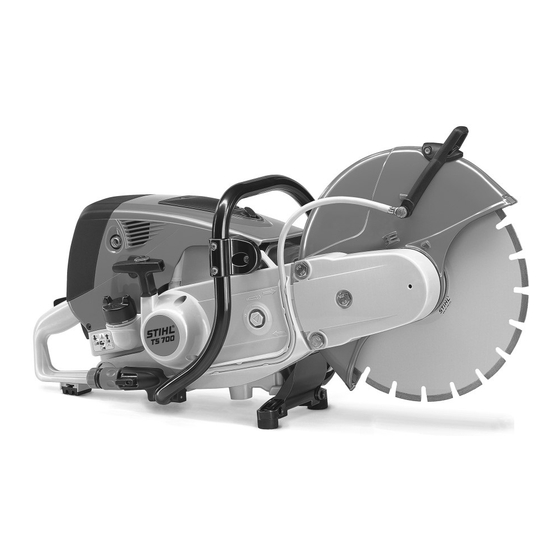 Stihl TS 700 Notice D'emploi