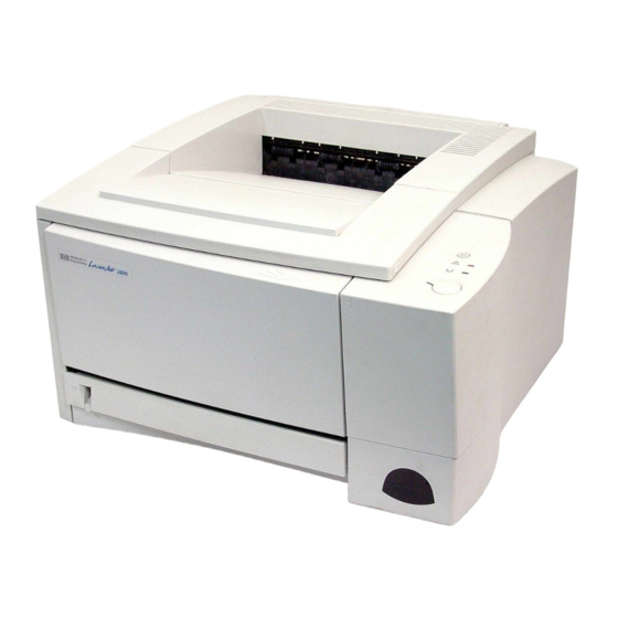 HP LaserJet 2100 Guide D'utilisation