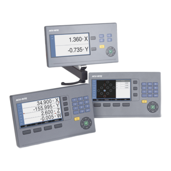 ACU-RITE DRO 100 Guide D'installation