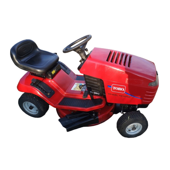 Toro XL 320 Manuel De L'utilisateur
