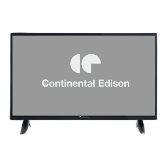 CONTINENTAL EDISON CELED320716B3 Mode D'emploi